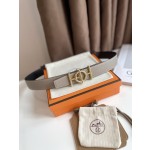 Hermes  ULYSSE BELT BUCKLE & REVERSIBLE LEATHER STRAP