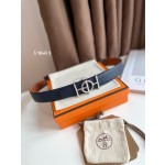 Hermes  ULYSSE BELT BUCKLE & REVERSIBLE LEATHER STRAP