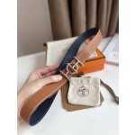 Hermes  ULYSSE BELT BUCKLE & REVERSIBLE LEATHER STRAP