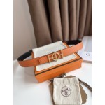 Hermes  ULYSSE BELT BUCKLE & REVERSIBLE LEATHER STRAP