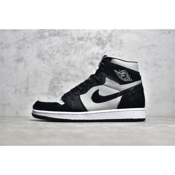 Air Jordan 1 High OG "Twist 2.0" AJ1 Black and White Panda 2.0