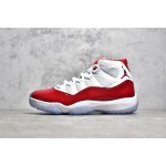 Air Jordan 11 Retro High Top Red & White