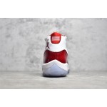 Air Jordan 11 Retro High Top Red & White
