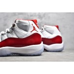 Air Jordan 11 Retro High Top Red & White
