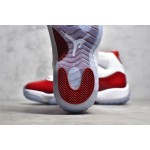 Air Jordan 11 Retro High Top Red & White