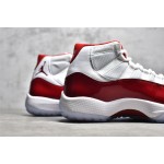 Air Jordan 11 Retro High Top Red & White