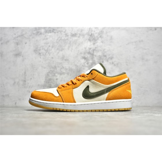 Air Jordan 1 Falling Leaf Yellow Low Top