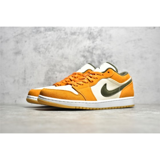 Air Jordan 1 Falling Leaf Yellow Low Top