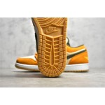 Air Jordan 1 Falling Leaf Yellow Low Top