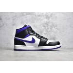Air Jordan 1 MiD Black Purple