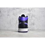 Air Jordan 1 MiD Black Purple