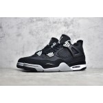 Air Jordan 4 Retro "Black Canvas" "Cool Black Denim