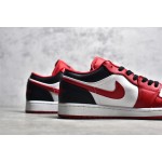 Air Jordan 1 White Red Black Low Top