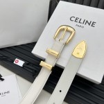 CELINE WESTERN medium belt in smooth calfskin