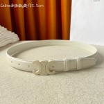 CELINE new leather Arc de Triomphe buckle ladies belt