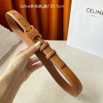 CELINE new leather Arc de Triomphe buckle ladies belt