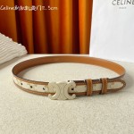 CELINE new leather Arc de Triomphe buckle ladies belt