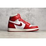 Air Jordan AJ1 MID mid-top yellow and red