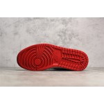 Air Jordan AJ1 MID mid-top yellow and red