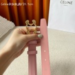 CELINE new leather Arc de Triomphe buckle ladies belt