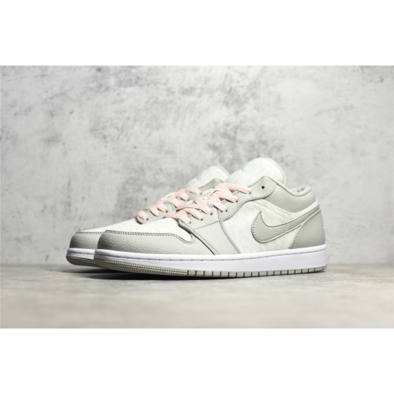 Air Jordan AJ1 Low Low Top Grey and White
