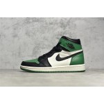 Air Jordan 1 AJ1 Green Toe