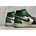 Air Jordan 1 AJ1 Green Toe