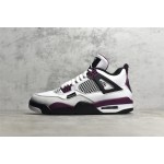 Air Jordan 4 Retro "PSG" Grand Paris Bordeaux White Purple