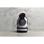 Air Jordan 4 Retro "PSG" Grand Paris Bordeaux White Purple