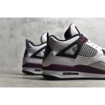 Air Jordan 4 Retro "PSG" Grand Paris Bordeaux White Purple