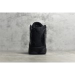 Air Jordan 13 "Cap and Gown" Black Cat Patent Leather