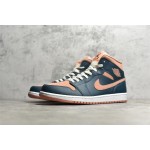 Air Jordan 1 MiD Blue Orange