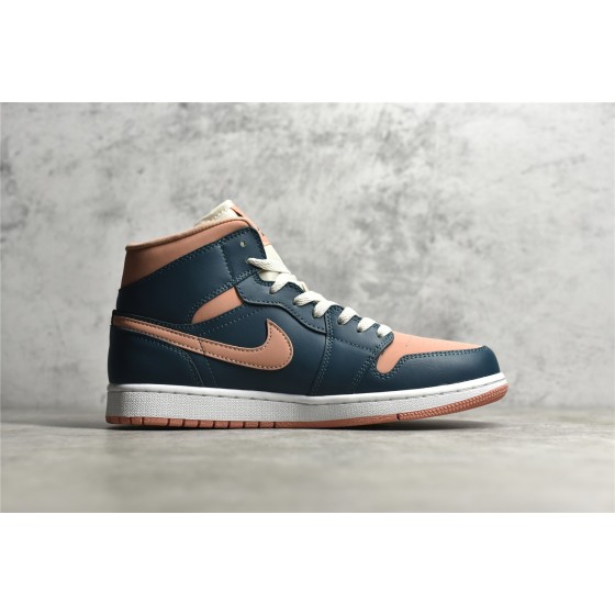 Air Jordan 1 MiD Blue Orange
