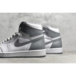 Air Jordan 1 AJ1 White Grey