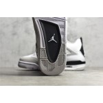 Air Jordan 4 Retro White & Black