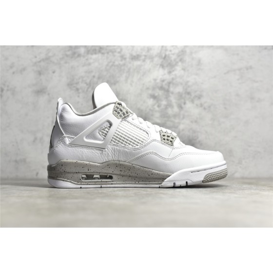 Air Jordan 4 Retro White Grey