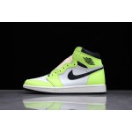 Air Jordan 1 High OG "Volt" in Fluorescent Green