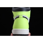 Air Jordan 1 High OG "Volt" in Fluorescent Green