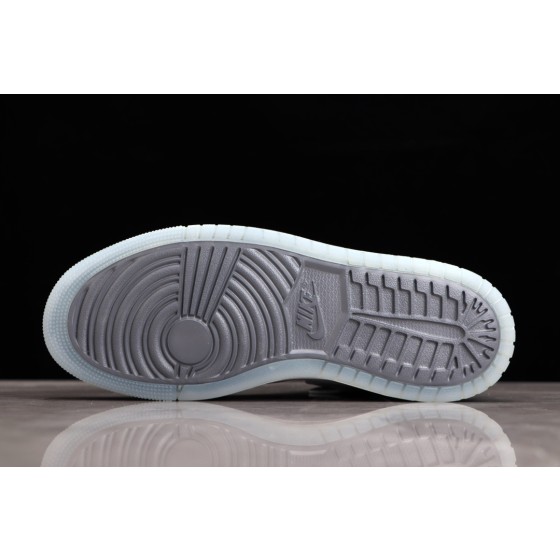 Air Jordan 1 Zoom CMFT AJ1 Joe 1 Patent Leather Grey