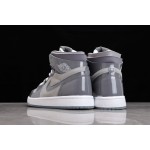 Air Jordan 1 Zoom CMFT AJ1 Joe 1 Patent Leather Grey