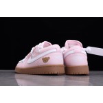 Air Jordan 1 Low Small OW Drawstring Bear Pink