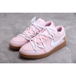 Air Jordan 1 Low Small OW Drawstring Bear Pink
