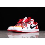 Air Jordan 1 Low "Chicago" White Red Deconstructed Chicago