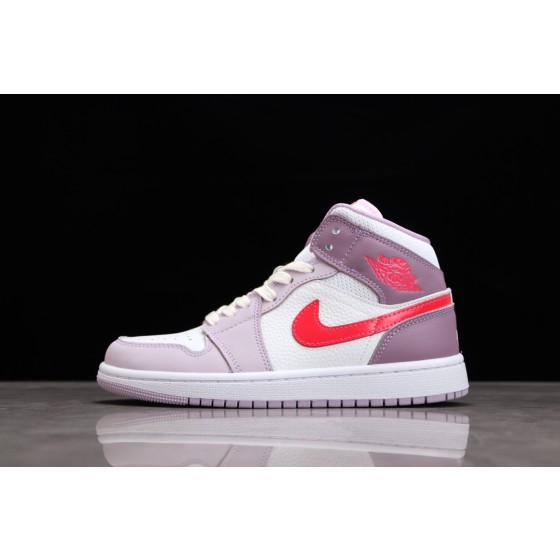 Air Jordan AJ1 Mid "Valentine Day" Purple Pink