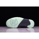 Air Jordan AJ5 Retro Low "CNY" Chinese New Year Black Red Silk Jade Luminous Tear