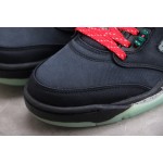 Air Jordan AJ5 Retro Low "CNY" Chinese New Year Black Red Silk Jade Luminous Tear