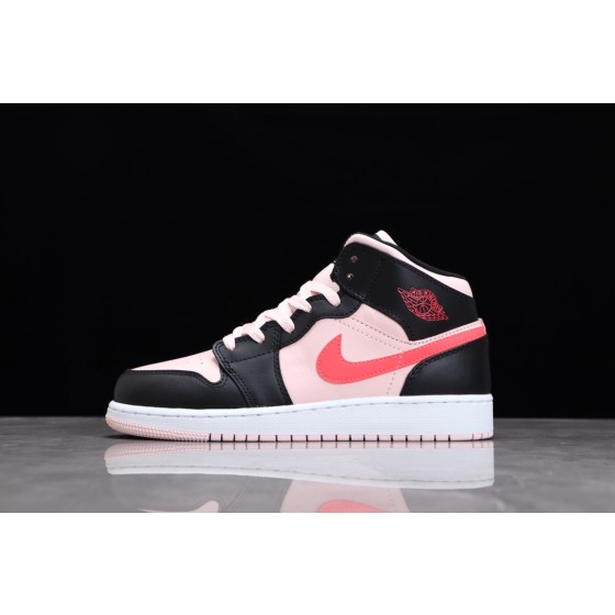 Air Jordan 1 Mid Black Pink