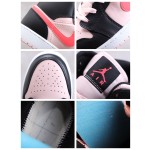 Air Jordan 1 Mid Black Pink