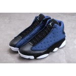 Air Jordan 13 XIII "Brave Blue" in Black Blue Navy"