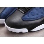 Air Jordan 13 XIII "Brave Blue" in Black Blue Navy"